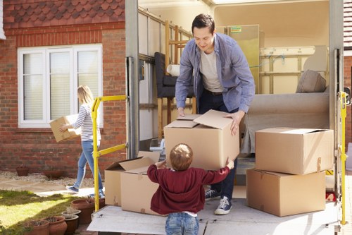 Professional packing services for a Brockley home move