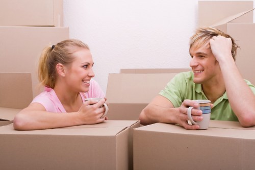Moving van service for Brockley residential streets