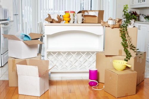 Careful loading of furniture for a Brockley house move