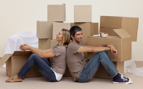 Professional removal vehicle for Brockley relocations and deliveries