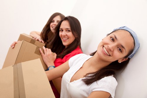 Local office move logistics with parking and access planning
