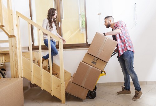 Commercial removals and office relocation support in Brockley