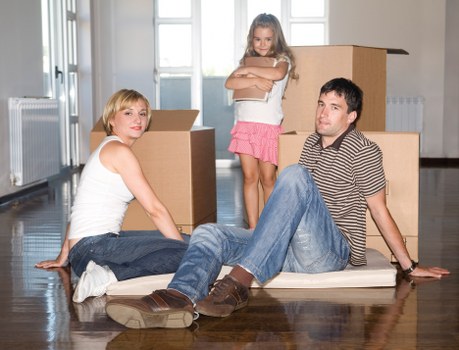 Packing desks and office equipment for relocation in Brockley
